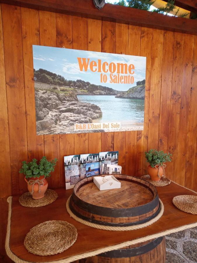 B&B L'Oasi Del Sole Uggiano La Chiesa Zewnętrze zdjęcie