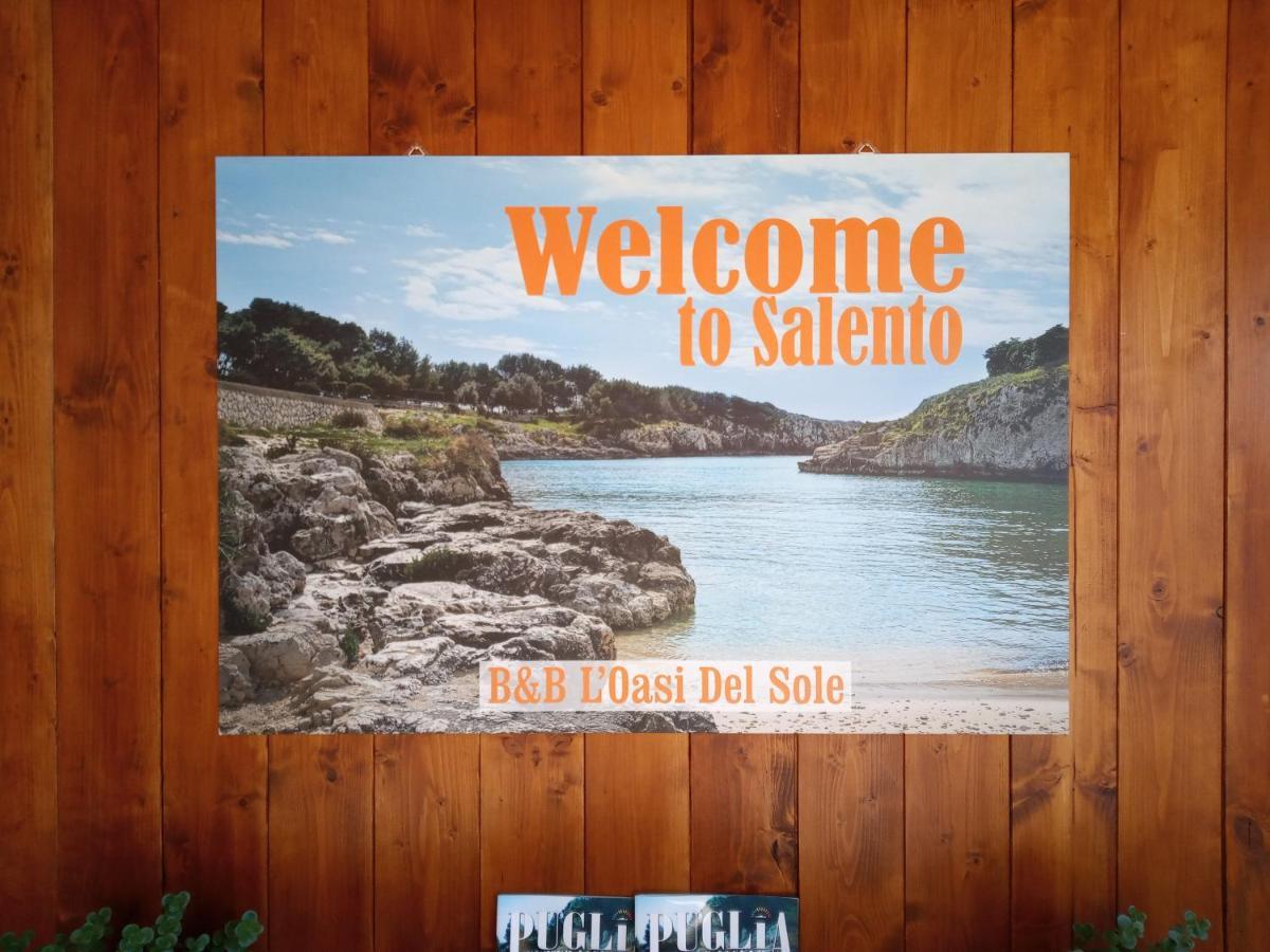 B&B L'Oasi Del Sole Uggiano La Chiesa Zewnętrze zdjęcie